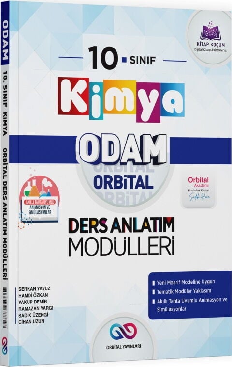 Orbital Yayınları 10. Sınıf Kimya Ders Anlatım Modülleri