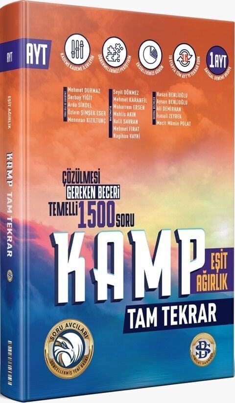 Bilgi Sarmal AYT Eşit Ağırlık Tam Tekrar Kamp
