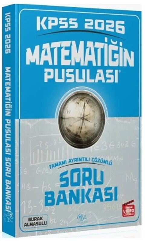 CBA Yayınları 2026 KPSS Matematik Matematiğin Pusulası Soru Bankası