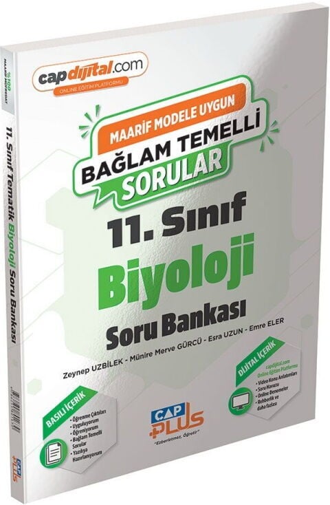 Çap Yayınları 11. Sınıf Biyoloji Tematik Maarif Soru Bankası