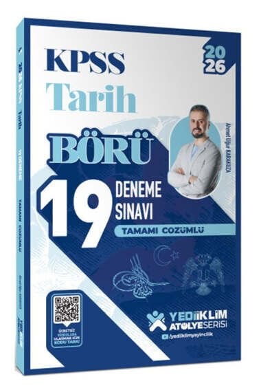 Yediiklim Yayınları 2026 KPSS Börü Tarih Tamamı Çözümlü 19 Deneme Sınavı