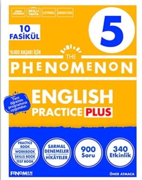 Fenomen Okul Yayınları 5. Sınıf Phenomenon Englısh Practıce Plus