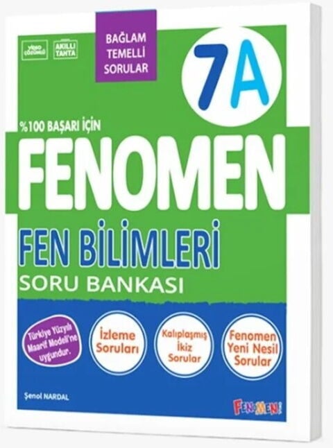 Fenomen Okul Yayınları 7. Sınıf Fen Bilimleri A Fenomen Soru Bankası