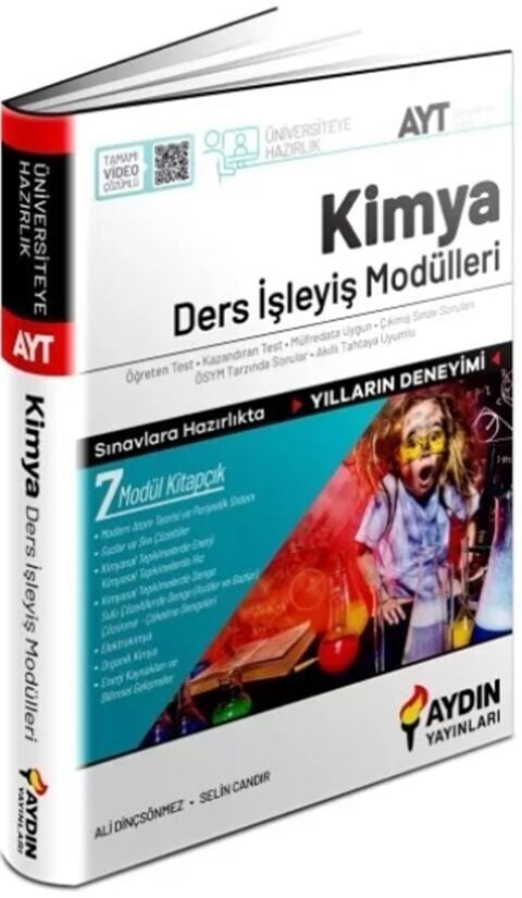 Aydın Yayınları AYT Kimya Ders İşleyiş Modülleri