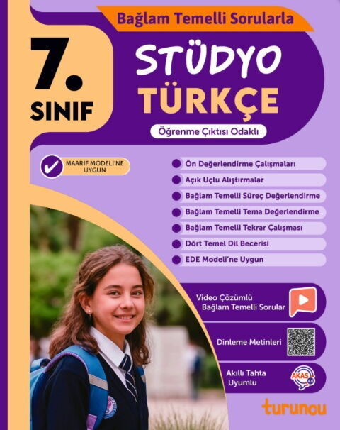 Tudem Yayınları 7. Sınıf Türkçe Stüdyo Bağlam Temelli Sorular