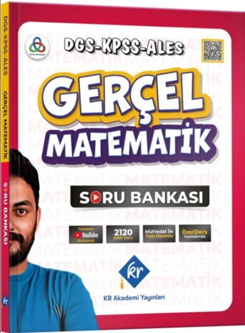 KR Akademi Gerçel Matematik DGS KPSS ALES Soru Bankası