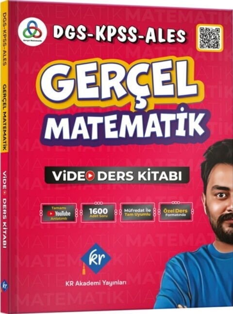 KR Akademi DGS KPSS ALES Gerçel Matematik Video Ders Kitabı