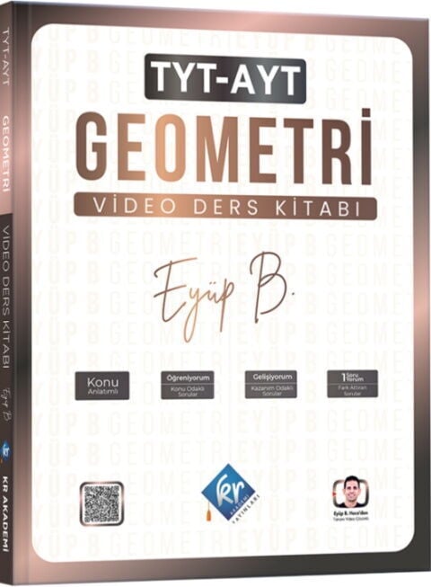 KR Akademi TYT AYT Geometri Eyüp Hoca Video Ders Kitabı