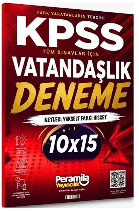 Peramila KPSS Vatandaşlık 10 Deneme