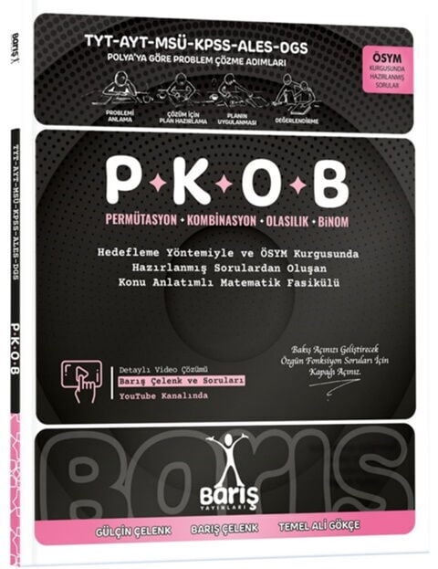 Barış Yayınları Permütasyon Kombinasyon Olasılık Binom Matematik Fasikülleri