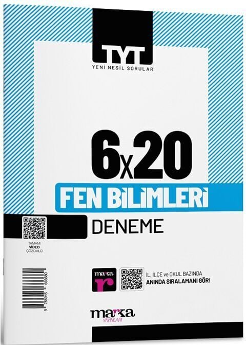 Marka Yayınları TYT Fen Bilimleri 6x20 Deneme