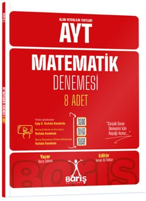 Barış Yayınları AYT 8 li Matematik Denemesi