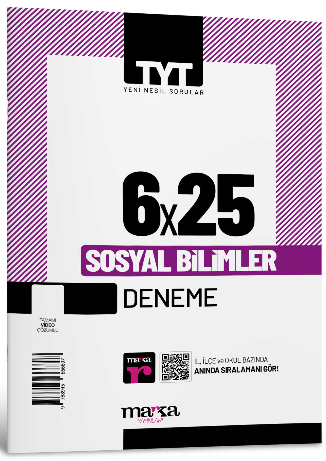 Marka Yayınları TYT Sosyal Bilimler 6x25 Deneme