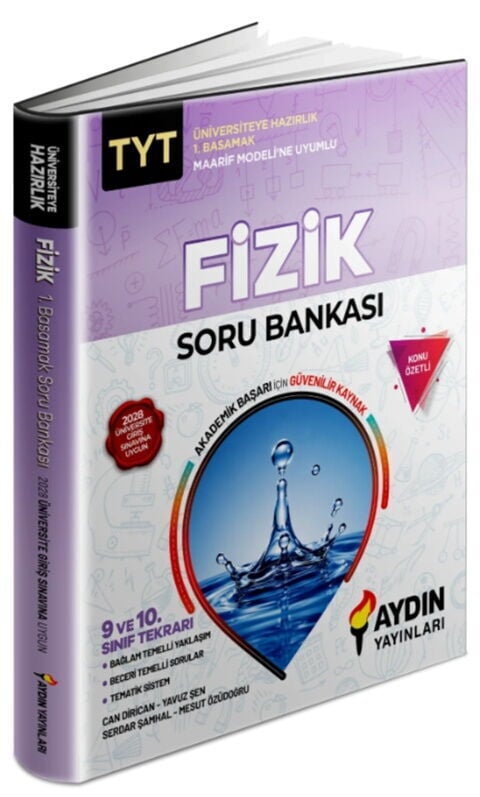 Aydın Yayınları TYT Fizik Maarif Model Soru Bankası