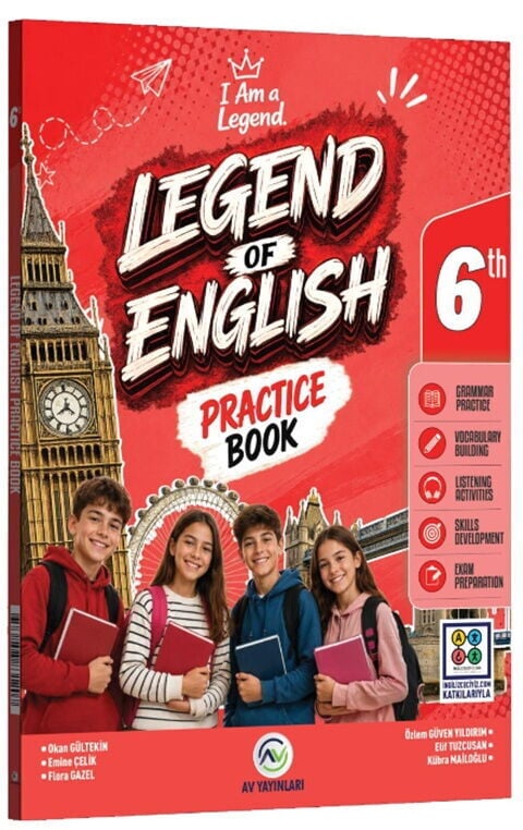 Av Yayınları 6. Sınıf Legend Of English Practice Book