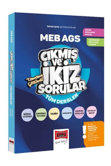 Yargı Yayınları MEB-AGS Tüm Dersler Tamamı Çözümlü Çıkmış ve İkiz Sorular