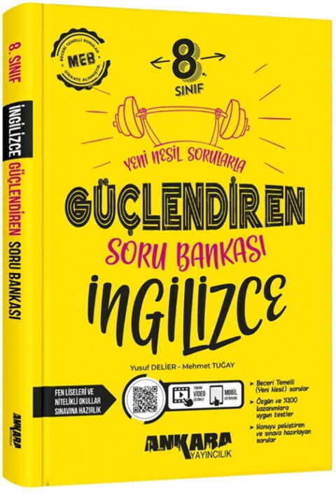 Ankara Yayıncılık 8. Sınıf İngilizce Güçlendiren Soru Bankası