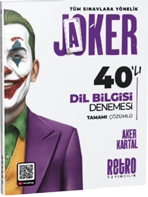Retro Yayıncılık Tüm ÖSYM Sınavları İçin Dil Bilgisi 40'lı Deneme
