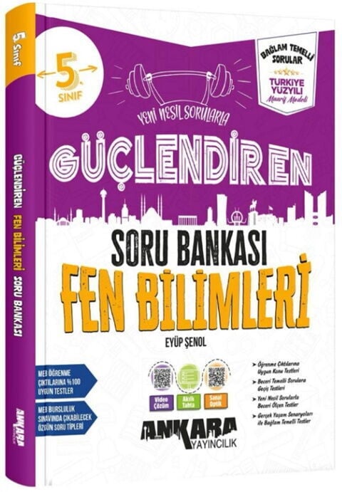Ankara Yayıncılık 5. Sınıf Fen Bilimleri Güçlendiren Soru Bankası