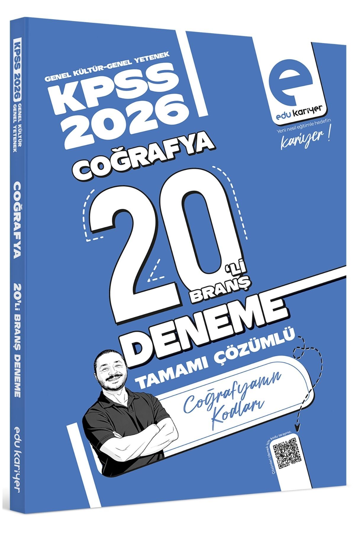 Edu Kariyer Coğrafyanın Kodları 2026 KPSS Coğrafya 20 li Branş Deneme