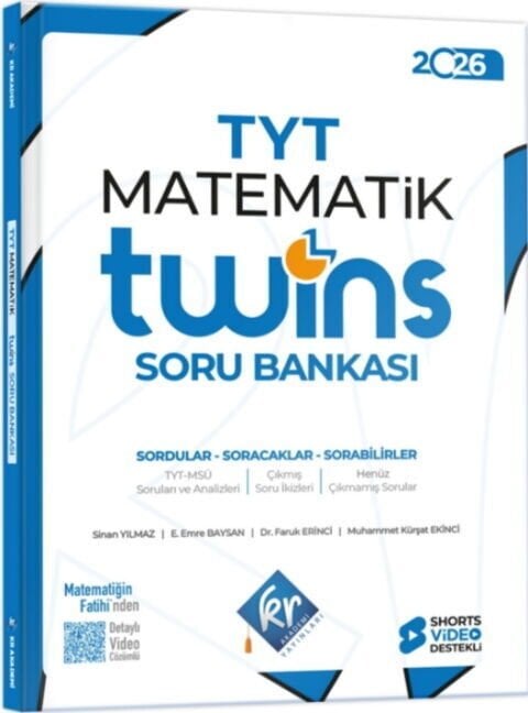 KR Akademi 2026 TYT Twins Matematik Soru Bankası