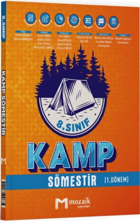 Mozaik Yayınları 8. Sınıf LGS Kamp Sömestır 1. Dönem
