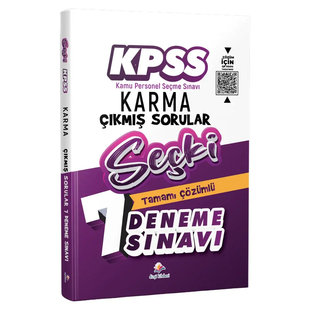Dizgi Kitap KPSS Seçki Karma Çıkmış Sorular Tamamı PDF Çözümlü 7 Deneme Sınavı