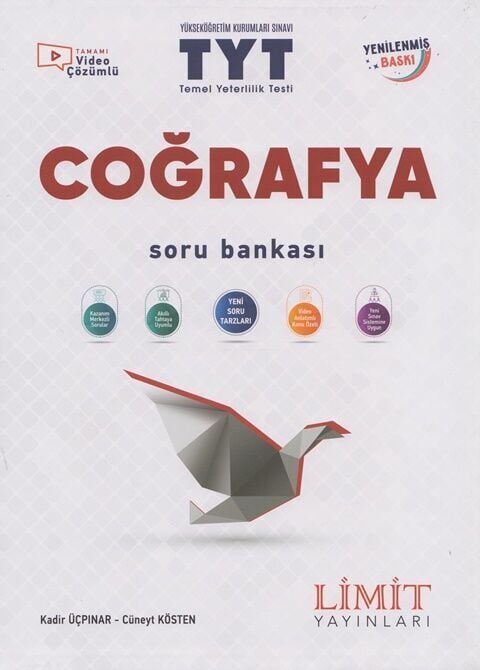 2025 Limit Yayınları TYT Coğrafya Soru Bankası
