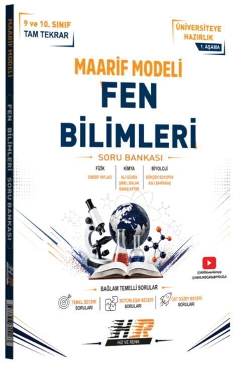 Hız ve Renk TYT Fen Bilimleri Maarif Model Soru Bankası