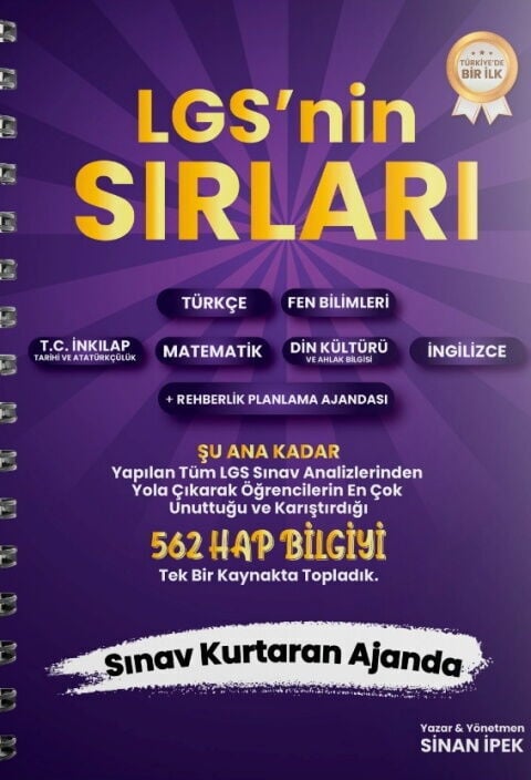 8.SINIF LGS NİN SIRLARI SİNAN İPEK - 2026-27