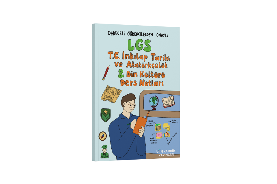 Vin Kampüs LGS Ders Notları BASKILI SET (Premium)