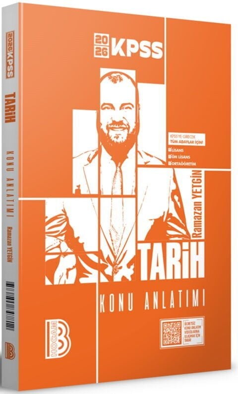 Benim Hocam Yayınları 2026 KPSS Tarih Konu Anlatımı