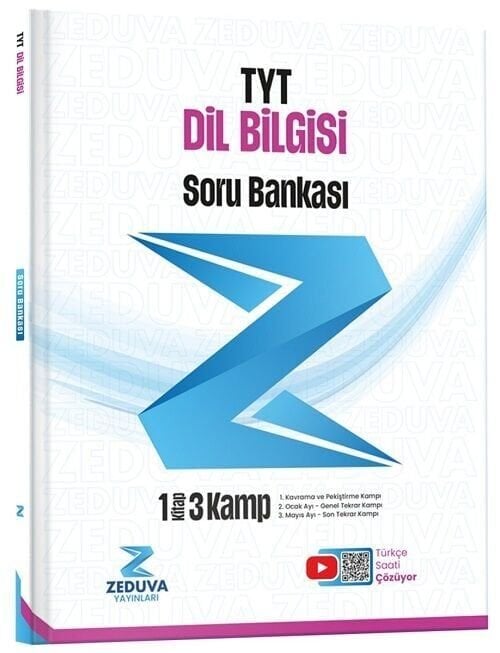 Zeduva YKS TYT Türkçe Saati Dil Bilgisi Soru Bankası - Öznur Saat Yıldırım Zeduva Yayınları