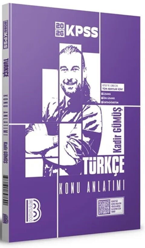 Benim Hocam Yayınları 2026 KPSS Türkçe Konu Anlatımı