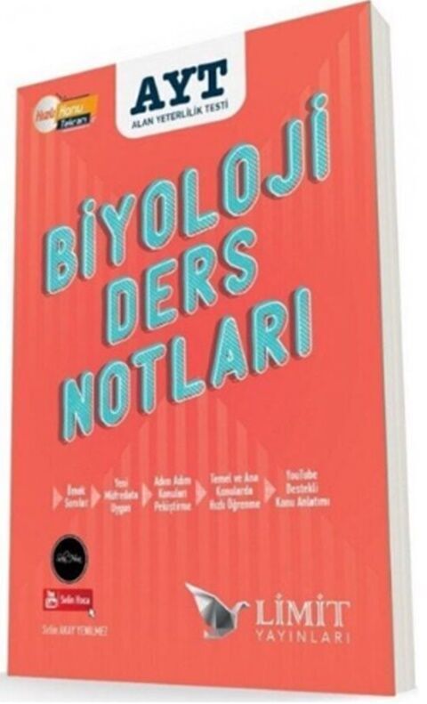 Limit Yayınları AYT Biyoloji Konu Anlatımı Ders Notları