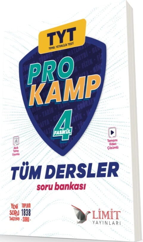 Limit Yayınları TYT Tüm Dersler Prokamp Soru Bankası