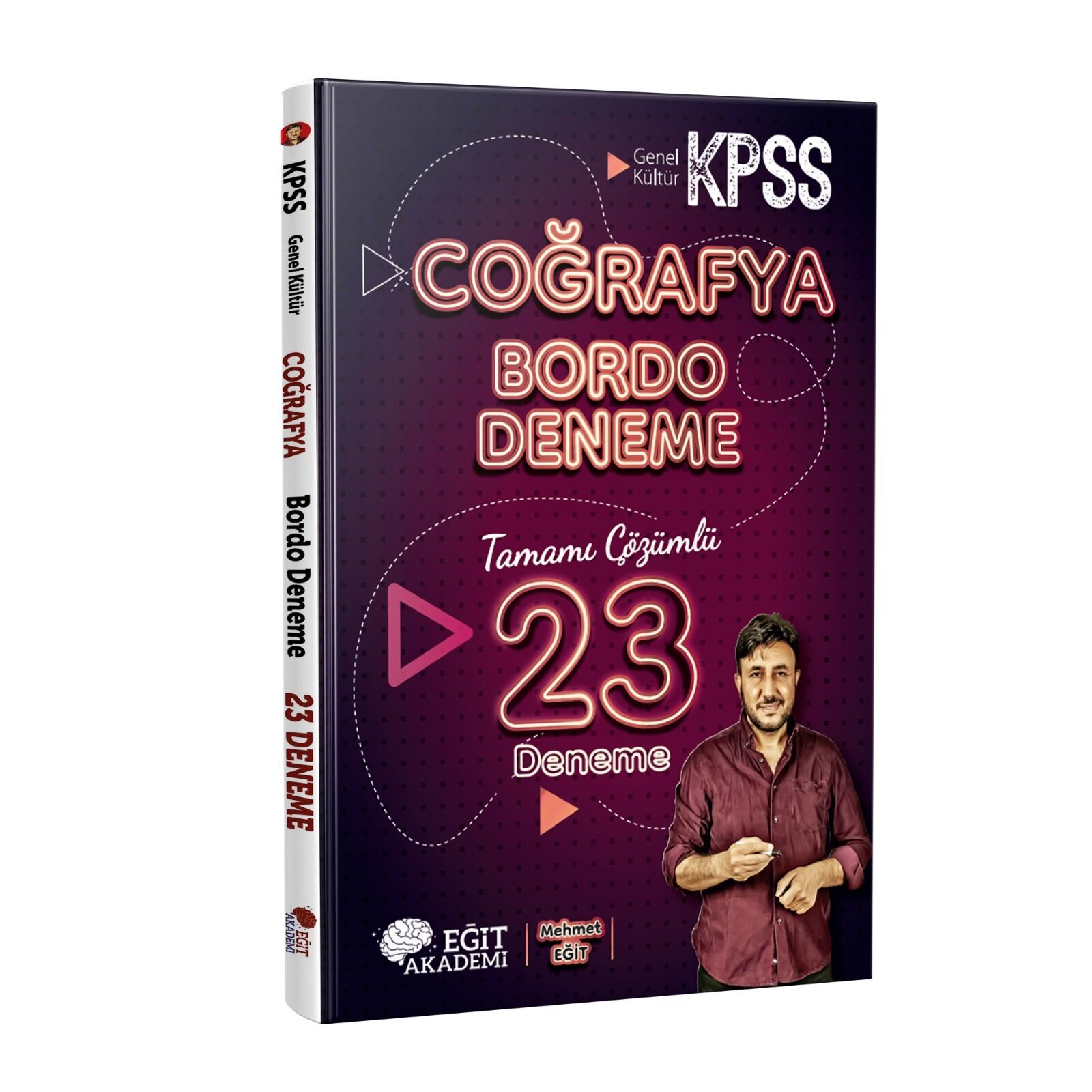 2026 KPSS Coğrafya Bordo 23 Deneme Çözümlü Eğit Akademi