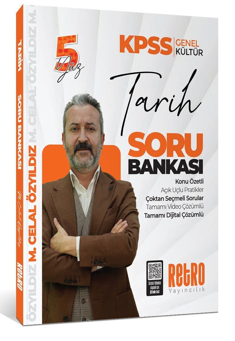 2026 KPSS Mehmet Celal Özyıldız Tarih Soru Bankası Retro Yayıncılık