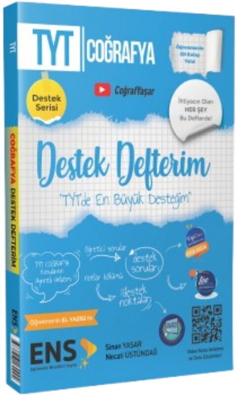 ENS Yayıncılık TYT Coğrafya Destek Defterim