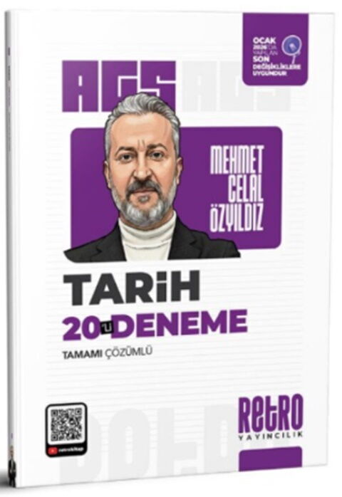 2026 MEB-AGS Mehmet Celal Özyıldız Tarih 20'li Deneme Retro Yayıncılık