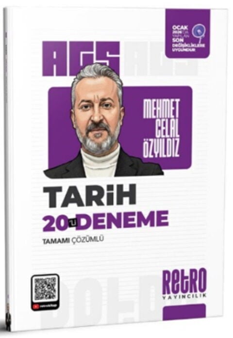 2026 MEB-AGS Mehmet Celal Özyıldız Tarih 20'li Deneme Retro Yayıncılık