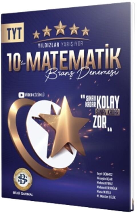 Yıldızlar Yarışıyor TYT Matematik 10 lu Branş Denemesi