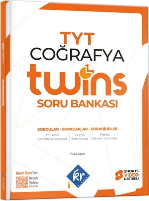 KR Akademi TYT Coğrafya Twins Soru Bankası