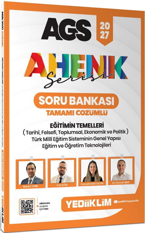 Yediiklim 2027 AGS Eğitim Bilimleri Türk Eğitim Sisteminin Genel Yapısı Mevzuat ve Anayasa Soru Bankası