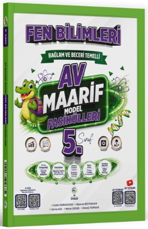 Av Yayınları 5. Sınıf Fen Bilimleri Maarif Model Fasikülleri