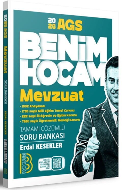 Benim Hocam 2026 AGS Mevzuat Çözümlü Soru Bankası