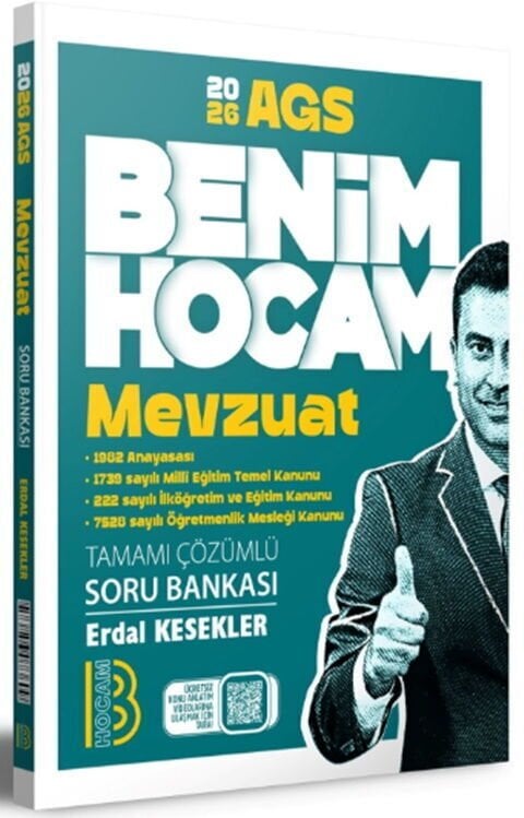 Benim Hocam 2026 AGS Mevzuat Çözümlü Soru Bankası