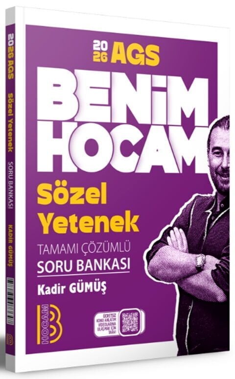 Benim Hocam 2026 AGS Sözel Yetenek Tamamı Çözümlü Soru Bankası