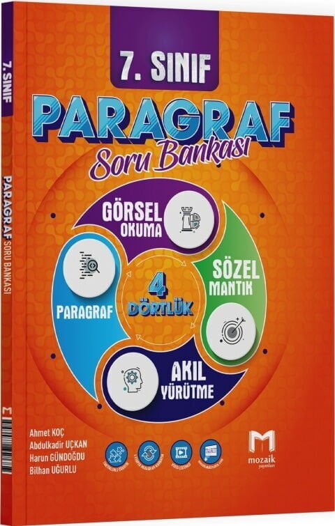 Mozaik Yayınları 7. Sınıf Paragraf Soru Bankası
