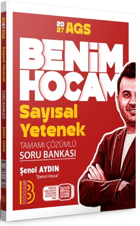Benim Hocam 2027 AGS Sayısal Yetenek Tamamı Çözümlü Soru Bankası